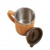 12oz Bamboo Mug with Lid