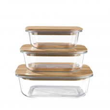 Rectangle Glass Lunch Box 370ml~1520ml