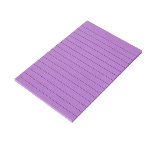 4*6 inch Fluorescent Colored Paper Line Sticky Notes