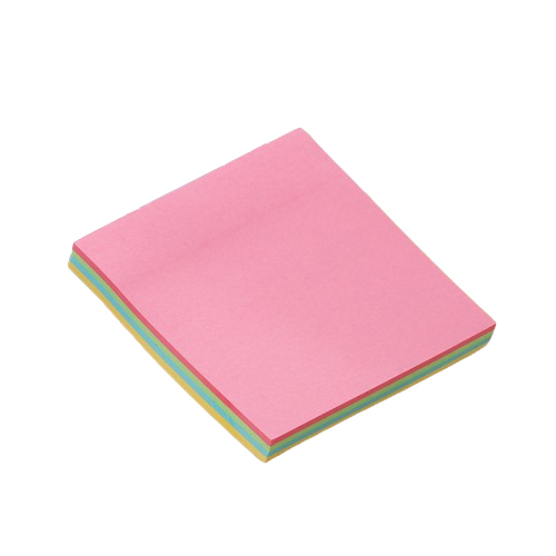 4 Colored Paper Square Blank Sticky Notes 4 Colored Paper Square Blank Sticky Notes