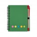 Double Metal Spiral Eco-Friendly Notebook with Pen