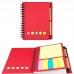 Double Metal Spiral Eco-Friendly Notebook with Pen