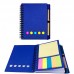 Double Metal Spiral Eco-Friendly Notebook with Pen