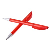 Red Plastic Push Ballpoint Pen Red Plastic Push Ballpoint Pen